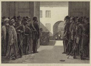 A Revolução no Egito, Recepção de Tewfik Pasha na Cidadela do Cairo